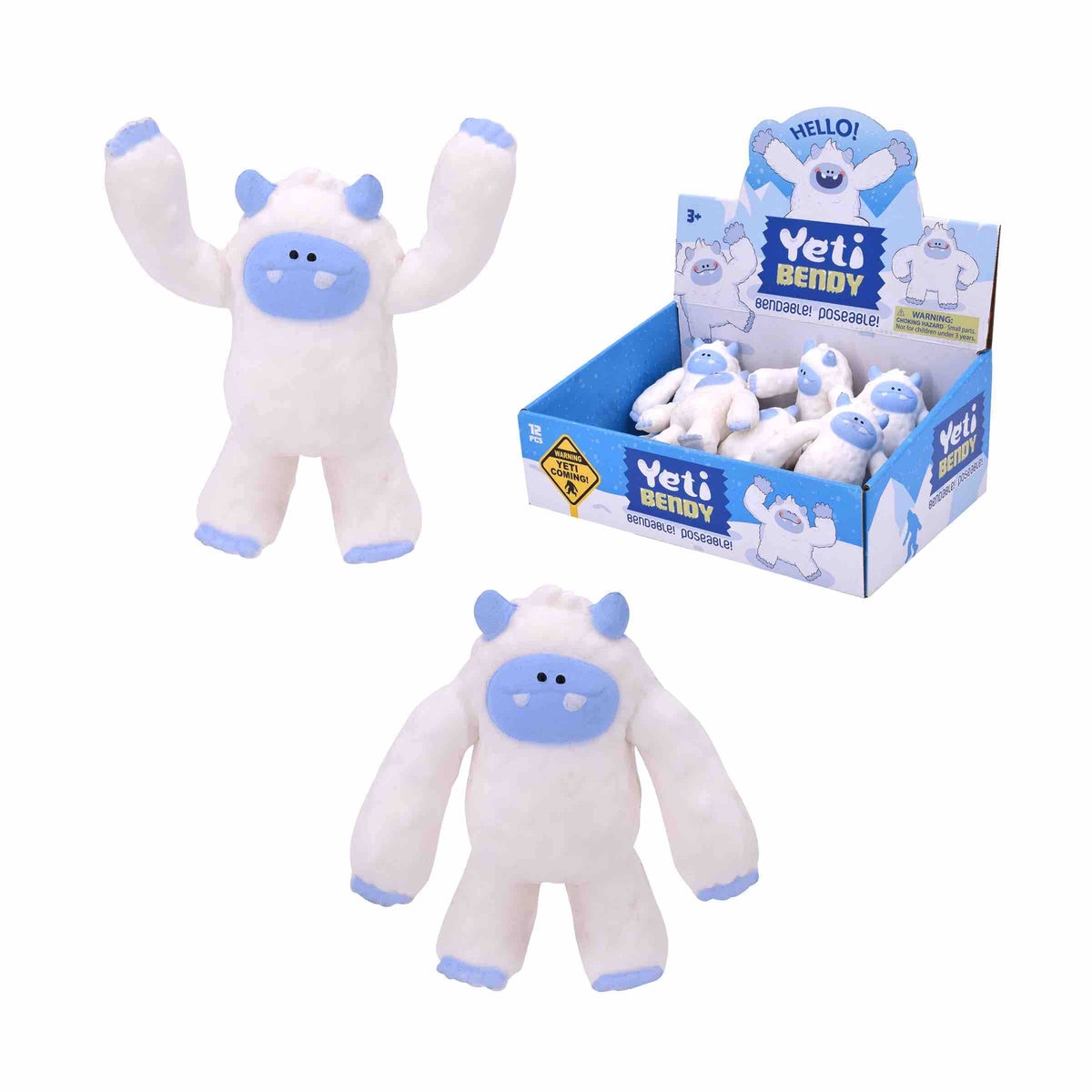 Small Light Up Yeti Stuffed Animal, Aurora