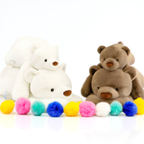 Brown Bear Plush Toy, Brown (24" / 60 cm & 39" / 100 cm)