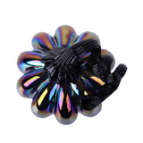 Small Glass Oil Slick Pumpkin