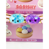 Mini Glittered Maltose Dumpling Squishy with Steamer