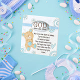 God Bless This Child Boy Resin Plaque