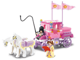 Girl's Dream Royal Carriage Building Brick Kit (137 Pcs)