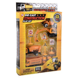 15Pc Diecast Construction  Vehicles Play Set