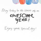 Recycled Paper Birthday Age 21 Card |AGRP| 7261447