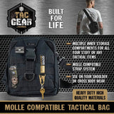 Tac Gear Small Sling MOLLE Compatible Tactical Bag
