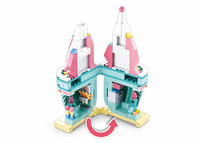 Ice Cream House Food Court Building Brick Kit (247 pcs)