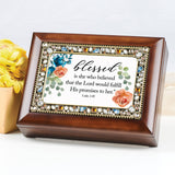 Music Box Blessed Is She Luke 1:45