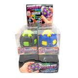 Power Spin Squeeze Fidget Ball Toy Variety - 12/Display