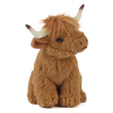Living Nature Highland Cow Small Plush Stuffed Animal Toy