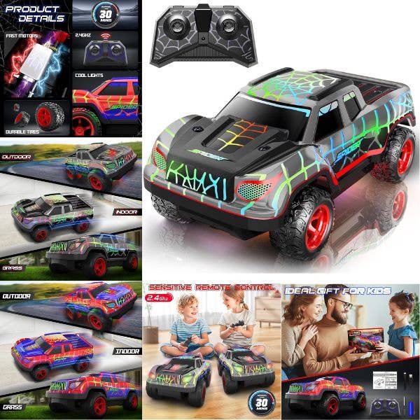 Remote Control - The Illuminated Shell Stock Racing Truck