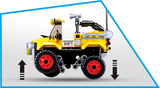 Car Club Offroad Yellow Jeep Building Brick Kit (149 pcs)