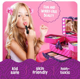 Light Up Makeup Kit for Kids - Real Girls Make Up Set