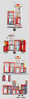 Large Fire Station Building Brick Kit (612 Pcs)