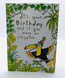 Alligator Pop Up Card