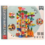 Elevator Marble Run Toy Set (182 pcs)