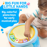 Baby Shark Piano Drum - Light-Up Musical Toddler Toy