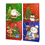 Christmas Gift Bag, Glitter Finishing in Front side. Asst