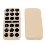 Double Nine Dominoes With Spinners - Thick Size