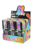 Tear Drop Glittery  Squishy w/ Stand
