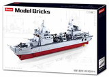 Model Bricks Supply Ship 1:450 Building Brick Kit (495 Pcs)