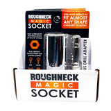 Roughneck Magic Socket Tool with Drill Adapter - 4/Display