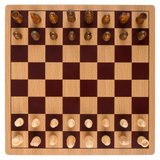 10" WOODEN CHESS SET