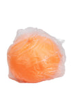 BIG 5 Inch Orange Pumpkin Fluffy Slime Filled TPR Squishy