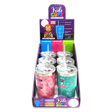 Insulated Spill Free 12oz Kids Cup Assortment - 6/Display