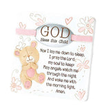 God Bless This Child Girl Resin Plaque