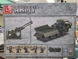 Heavy Anti-Aircraft Transport Building Brick Kit (306 Pcs)