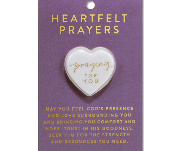 LCP Heart Stone Card Heartfelt Prayers