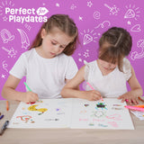 Unicorn Scented Art Supplies Kit for Kids - Gifts for Girls