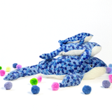 Blue Whale Plush Toy (20" / 50 cm, 35" / 90 cm, & 59" / 150 cm)