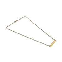 Blank Polished Bar Stainless Steel Necklace: Rainbow