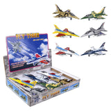 7" F-16 Diecast Jet 6Pc/Display