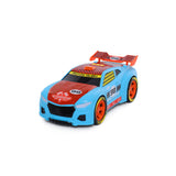 Motor Rush® |City Vehicle | Race Car | Police Car Assortmen