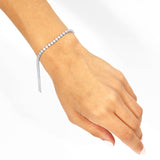 Stainless Steel Birthstone Tennis Bracelet