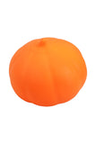 BIG 5 Inch Orange Pumpkin Fluffy Slime Filled TPR Squishy