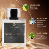 TAJ MAX NIGHT IN DUBAI 3.4 OZ Dubai Long-Lasting Perfume