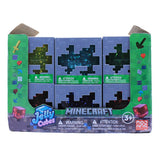 Minecraft Jelly Cube Squishy Toy Mystery Box in Display