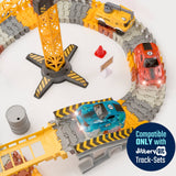 4-Piece Battery-Powered Light-Up Racing Car Set