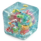 Fun Doh Squishy Charm Cube Fidget Toy Variety - 12/Display