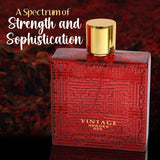 Vintage Heroes Red Spray Cologne Eau De Parfum For Men