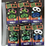 Halloween Glow In The Dark Mask & Glowstick - 6/Pack