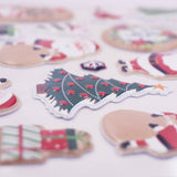 Christmas Holiday Sticker Sheets –Sweet Treats & Winter Tree