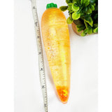 Glittered Maltose Carrot Squishy Toy
