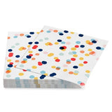 20-Count Beverage Napkins, Scattered Colorful Dots