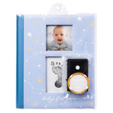 Baby Memory Book with Inkpad - Blue Constellation