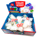 SO MUCH FUN COLOR CHANGING BUNNY 12 PIECES PER DISPLAY