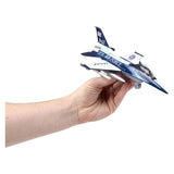 7" F-16 Diecast Jet 6Pc/Display